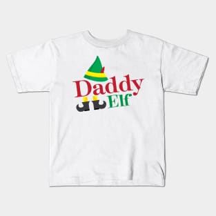 Daddy Elf Kids T-Shirt